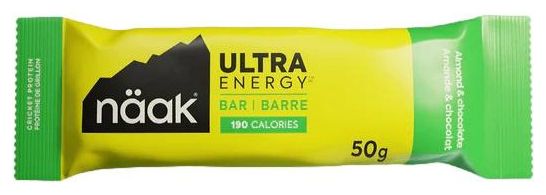 Barre énergétique Näak Ultra Energy Amande & Chocolat - 50g
