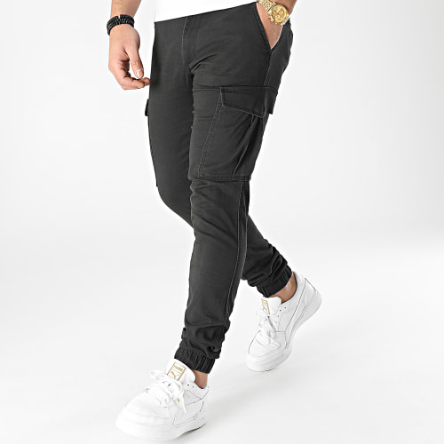 Pantalon Cargo Slim Marco Joe Noir