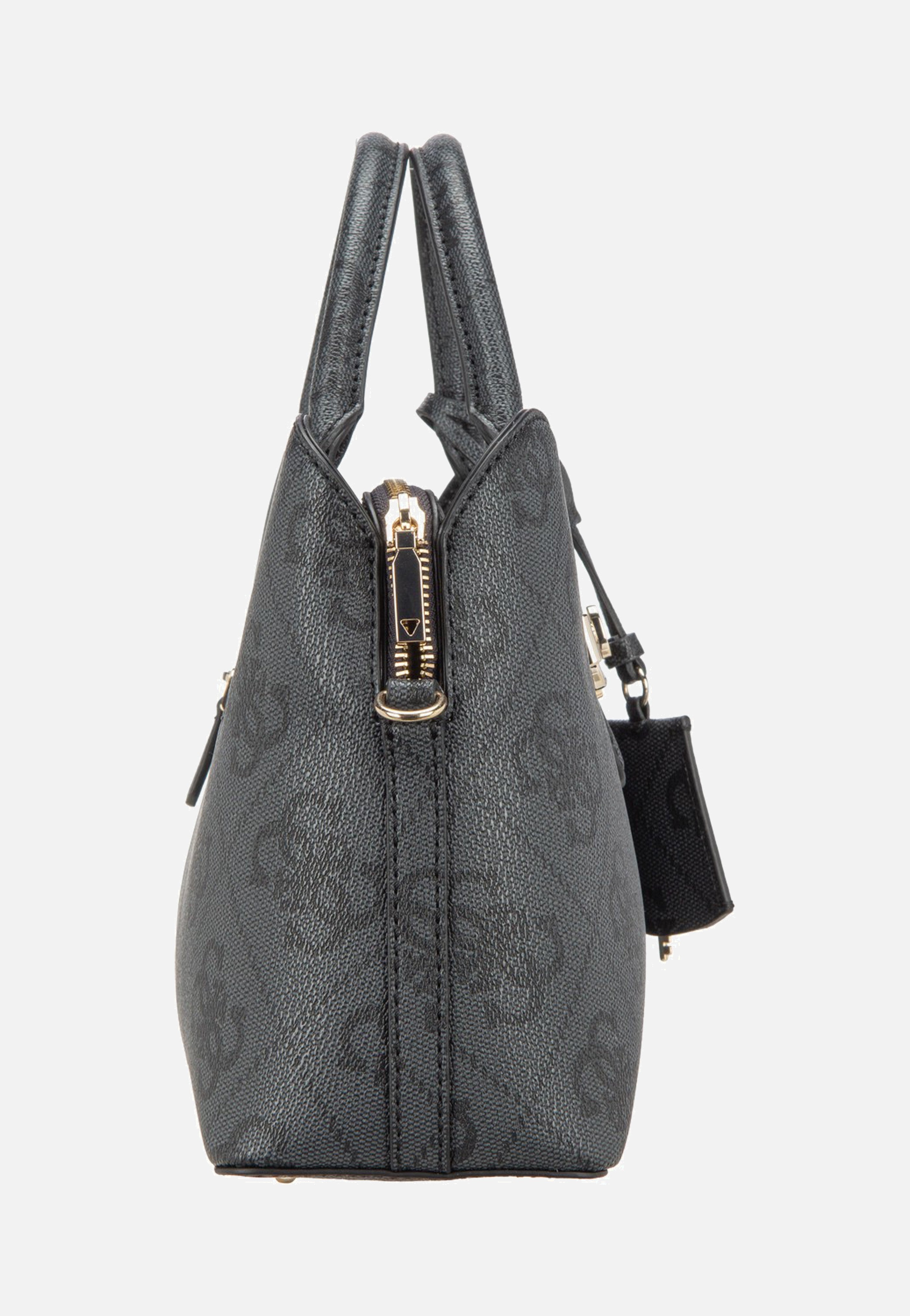 Janie Logo Girlfriend Satchel Coal Logo - Satchel