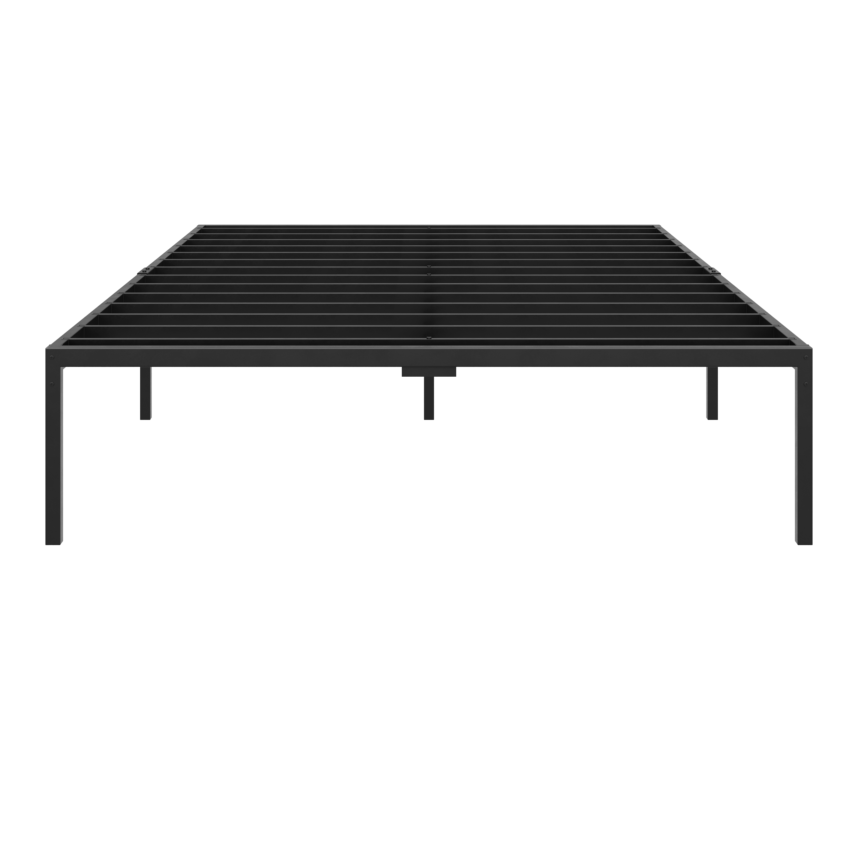 Metallbett SERENA 140 x 200 cm schwarz