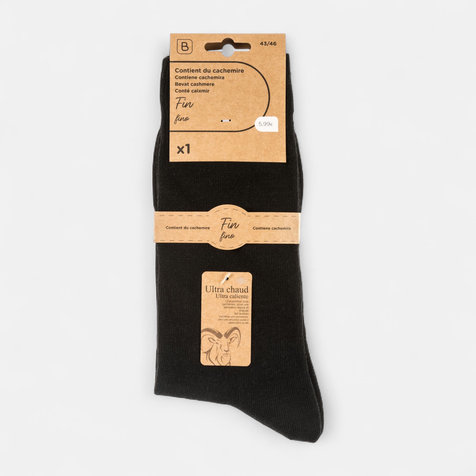 Chaussettes Homme noir
