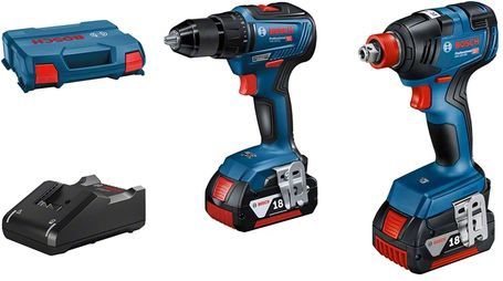Bosch Professional GSR 18V-55 + GDX 18V-200 Combiset