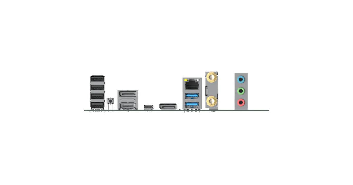 MAXSUNMS-eSport H810M WIFI ICE socket 1851 moederbord  (Wit, 2.5 Gb-LAN, WLAN, BT, Sound, µATX)