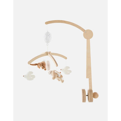 Mobile musical Bras bois Bali Moka et Snow - NOUKIE 'S