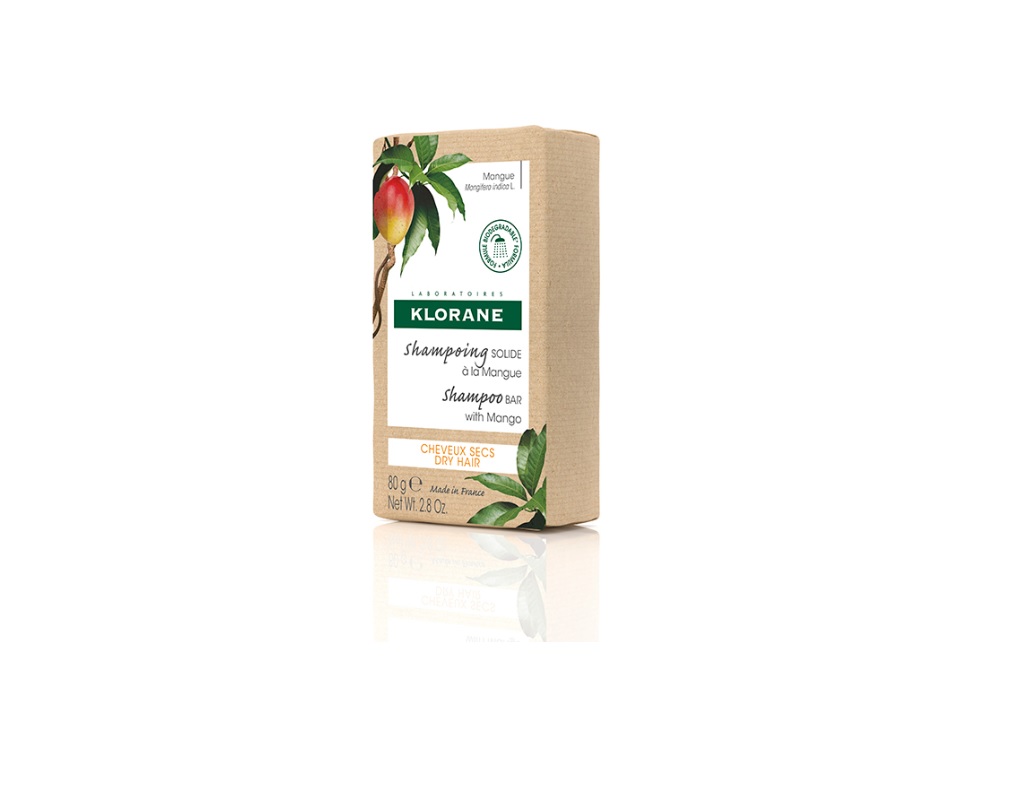 CHAMPÔ KLORANE SÓLIDO MANTEIGA MANGA BIO 80G