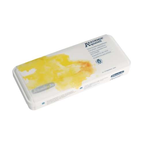 Schmincke AKADEMIE® Aquarell Kunststoffkasten, 9er-Set