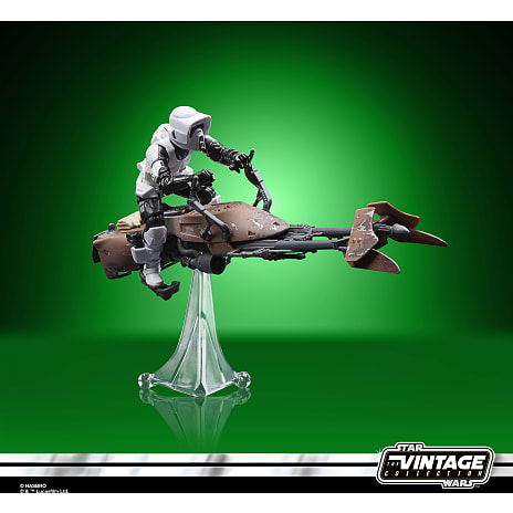 Disney Star Wars figur - Speederbike med Scout Trooper