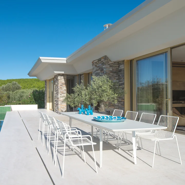 Emu - Plus4 Outdoor Tisch 120 x 80 cm, weiss