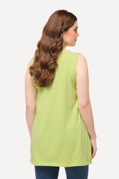 Longtop, Classic Fit, Carree-Ausschnitt, ärmellos