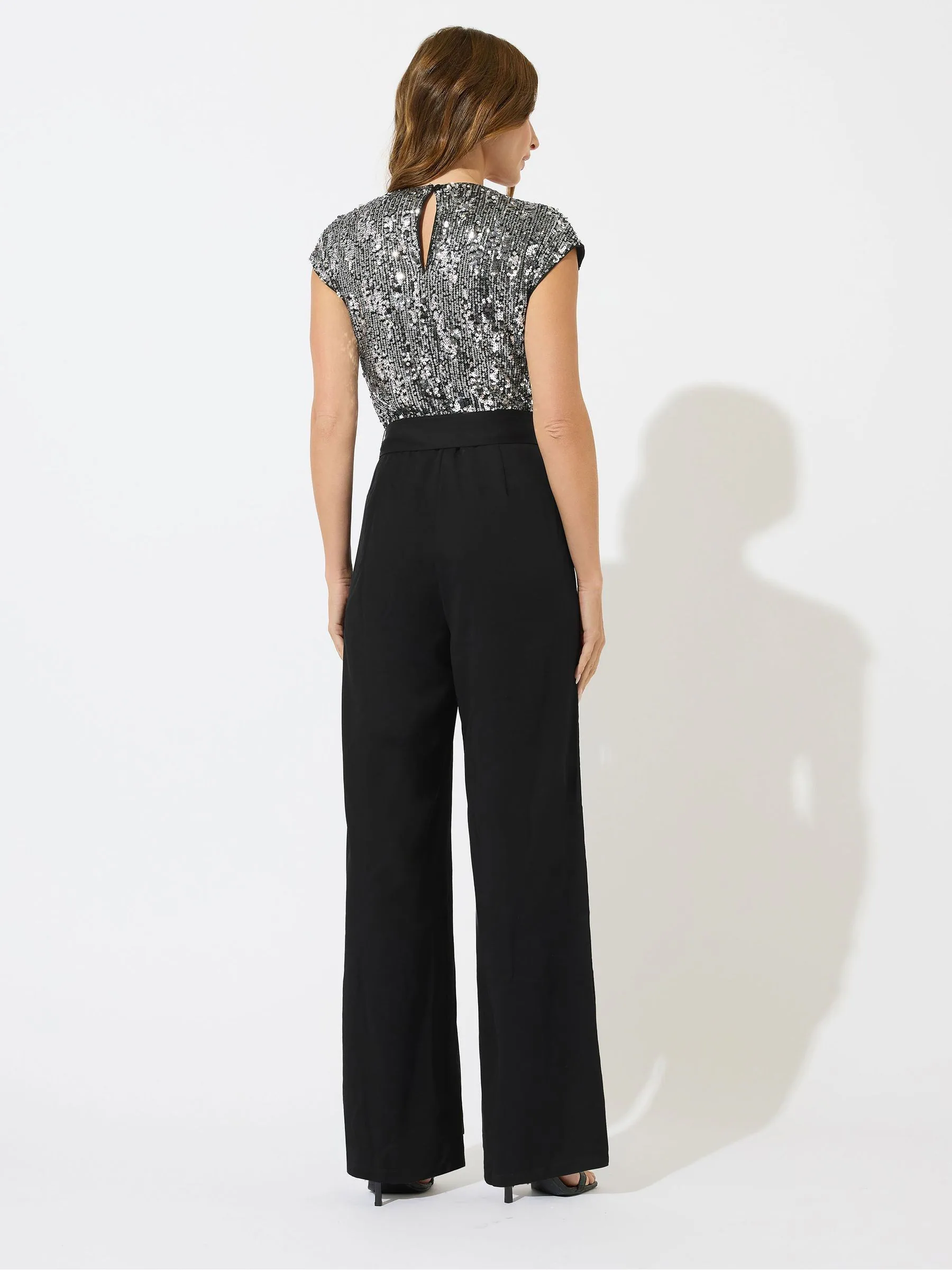 M&Co Sequin 2-In-1 Jumpsuit