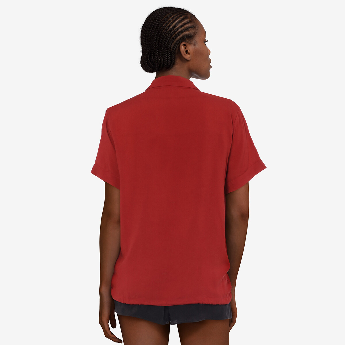 PASSIONATA<br>Cardigã de pijama de manga curta, roupa de casa, Lina