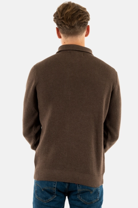 Pull hiver Benson & Cherry fanion choco