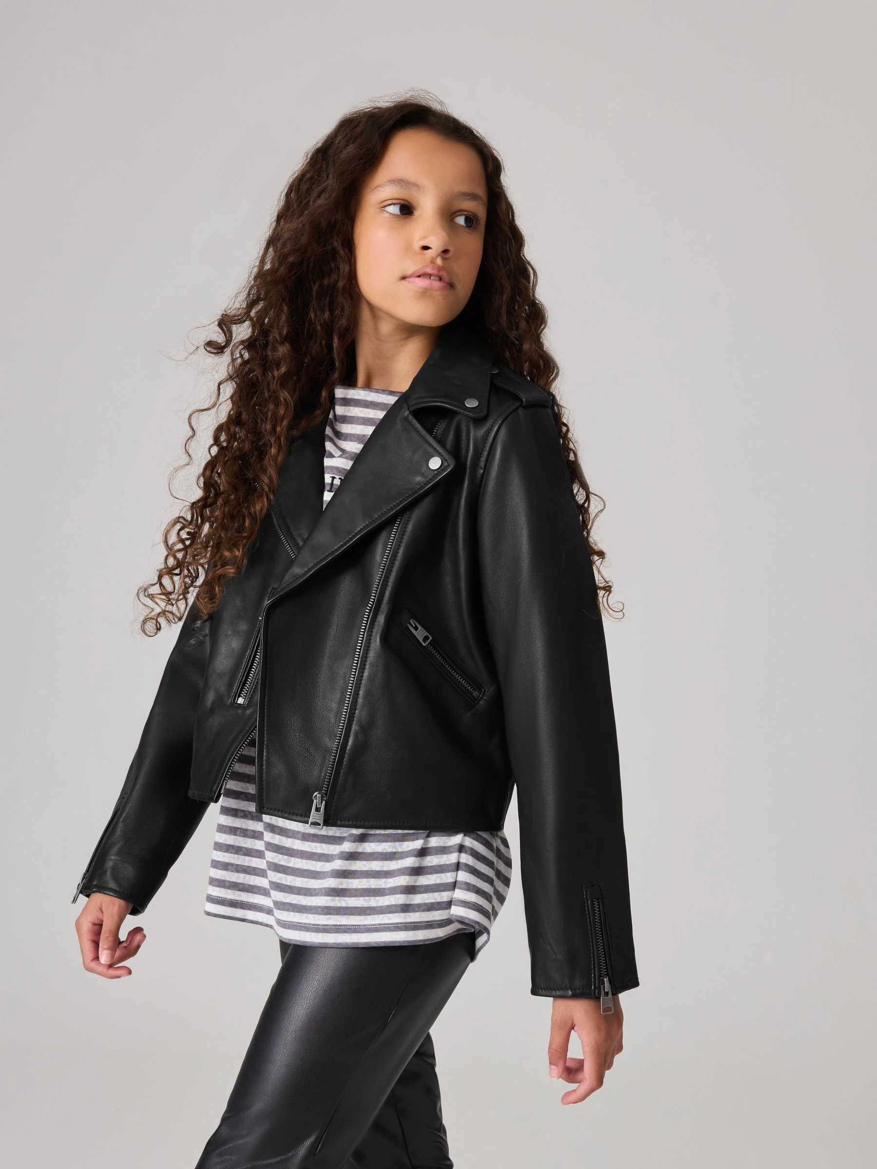 smALLSAINTS Belfern 100% Genuine Leather Jacket