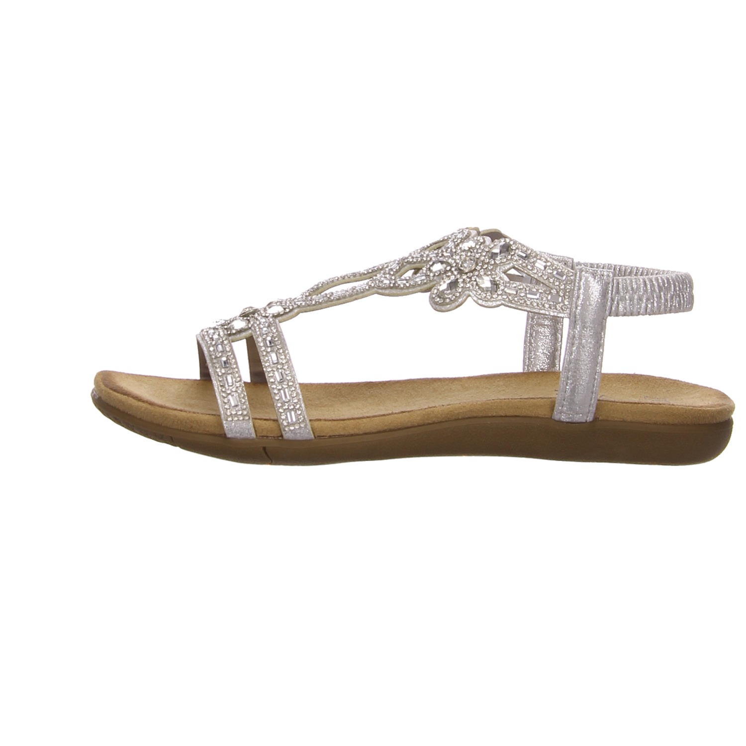 2 Go Shoes Sandale silber gold/silber/bronce