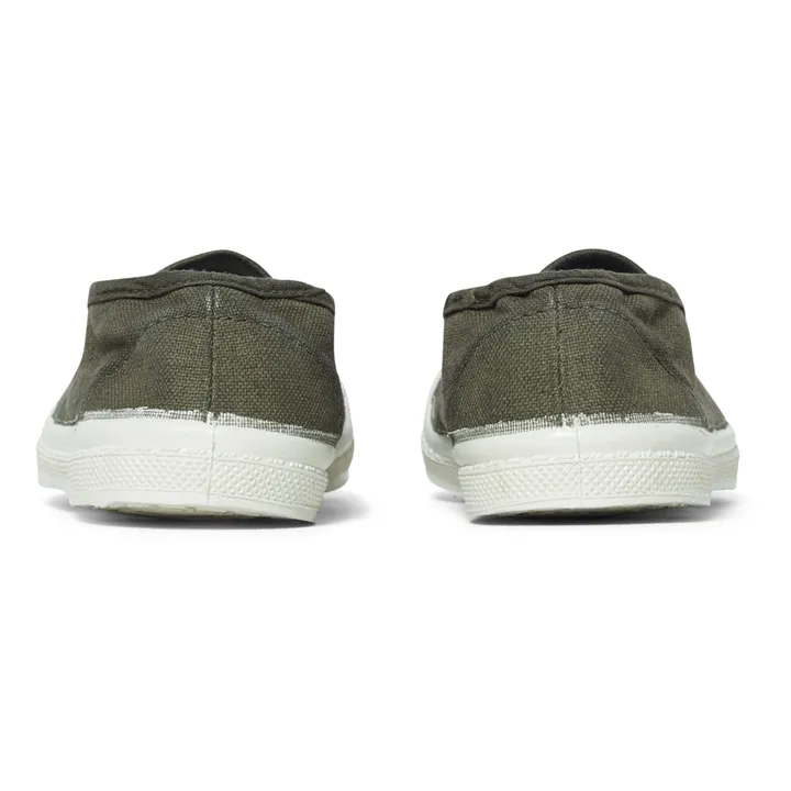 Bensimon Tennis Elastique Vegan | Vert kaki
