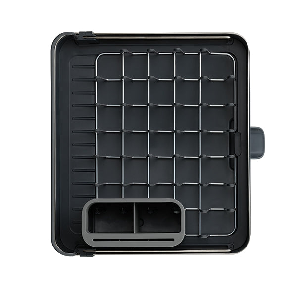 Égouttoir à vaisselle extensible avec bec verseur Gris Joseph Joseph