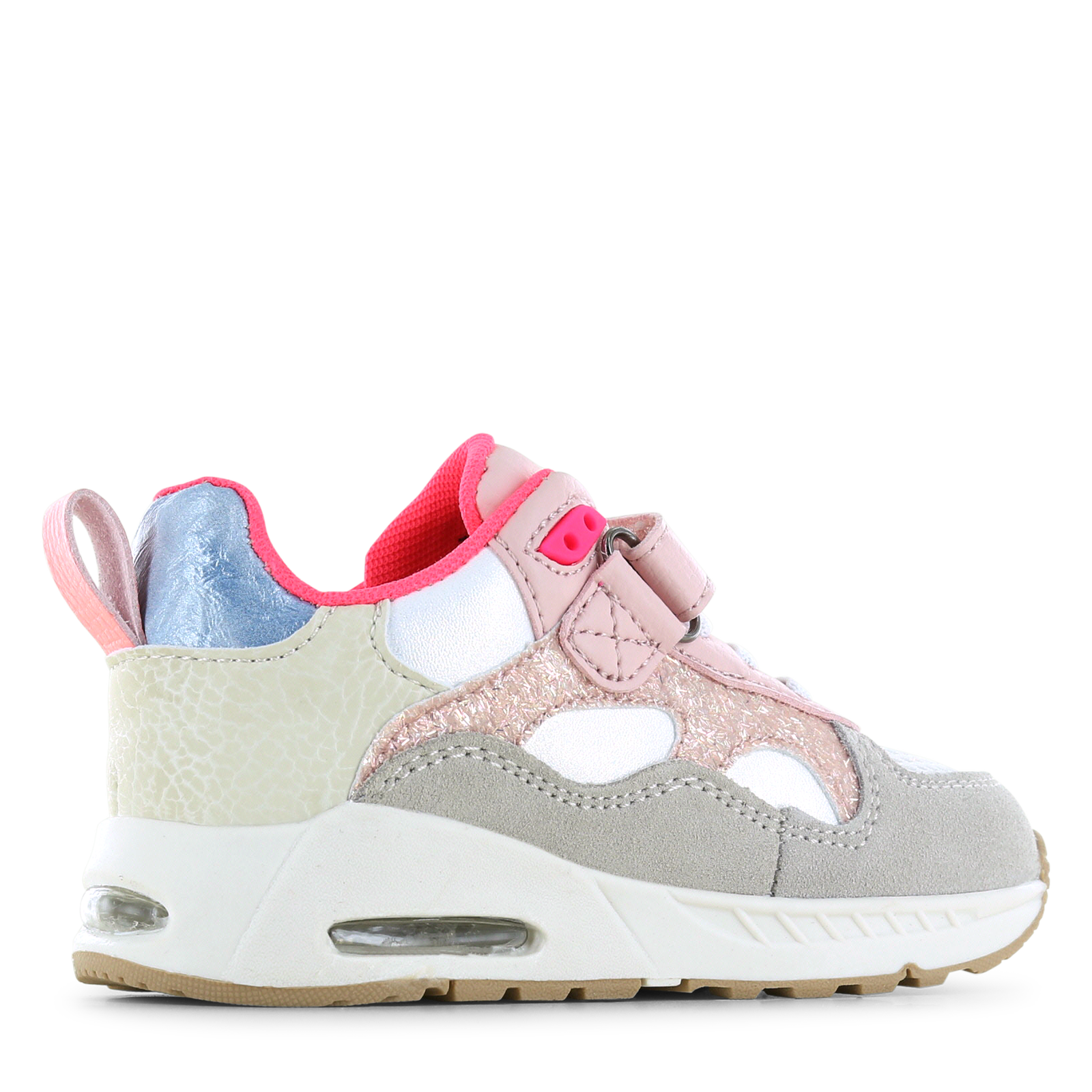 Shoesme lichtroze sneaker met lichtjes  | Meisjes schoenen