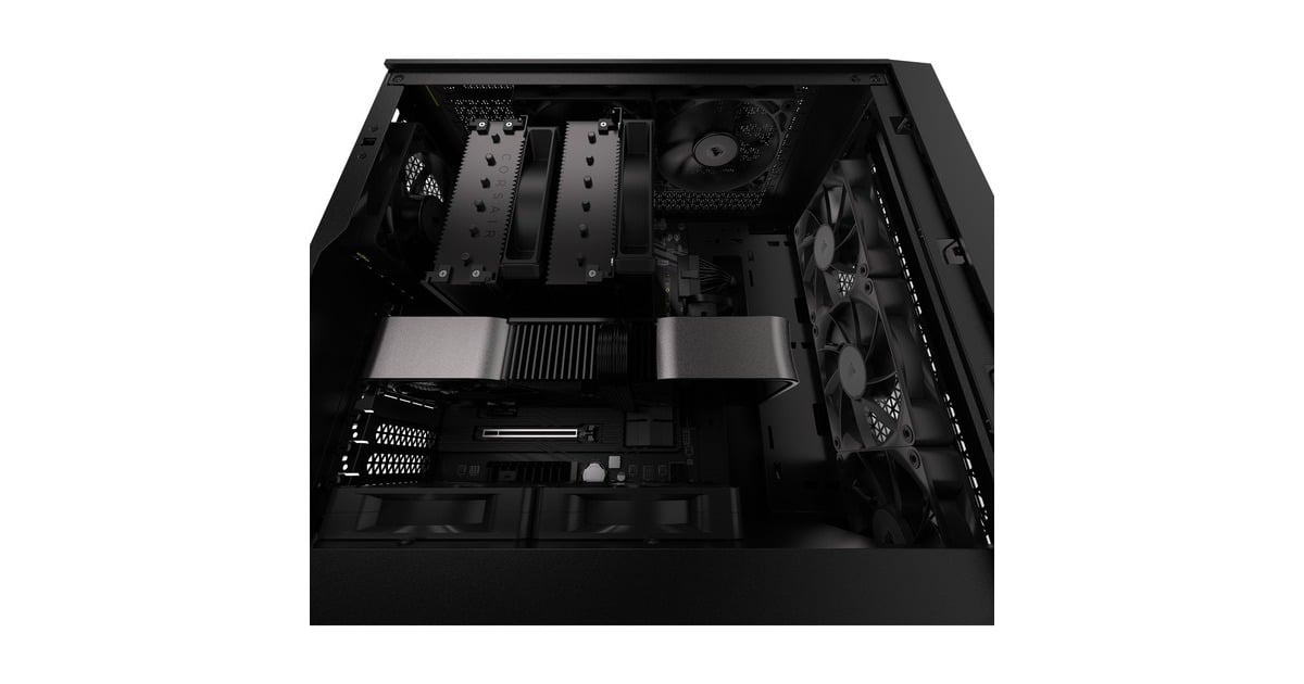 CorsairiCUE LINK RX120 Starterskit case fans  (Zwart, 3 stuks, 120 x 120 x 25 mm, PWM)