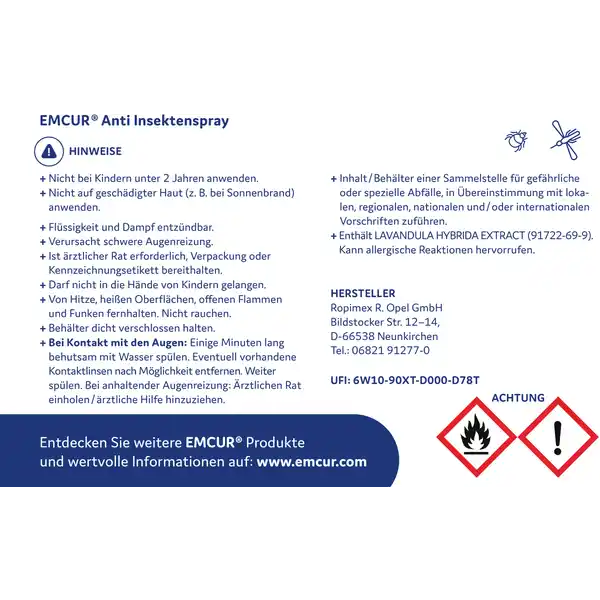 Anti-Insektenspray