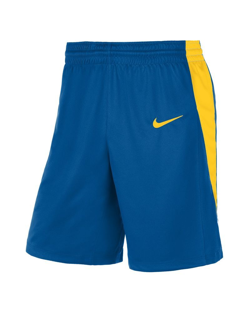 Short de basket Nike Team Bleu Royal & Jaune pour homme
