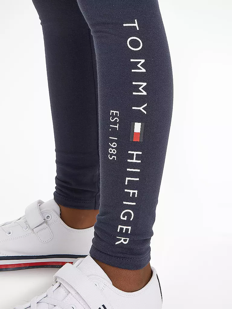 TOMMY HILFIGER Mädchen Leggings Essential dunkelblau