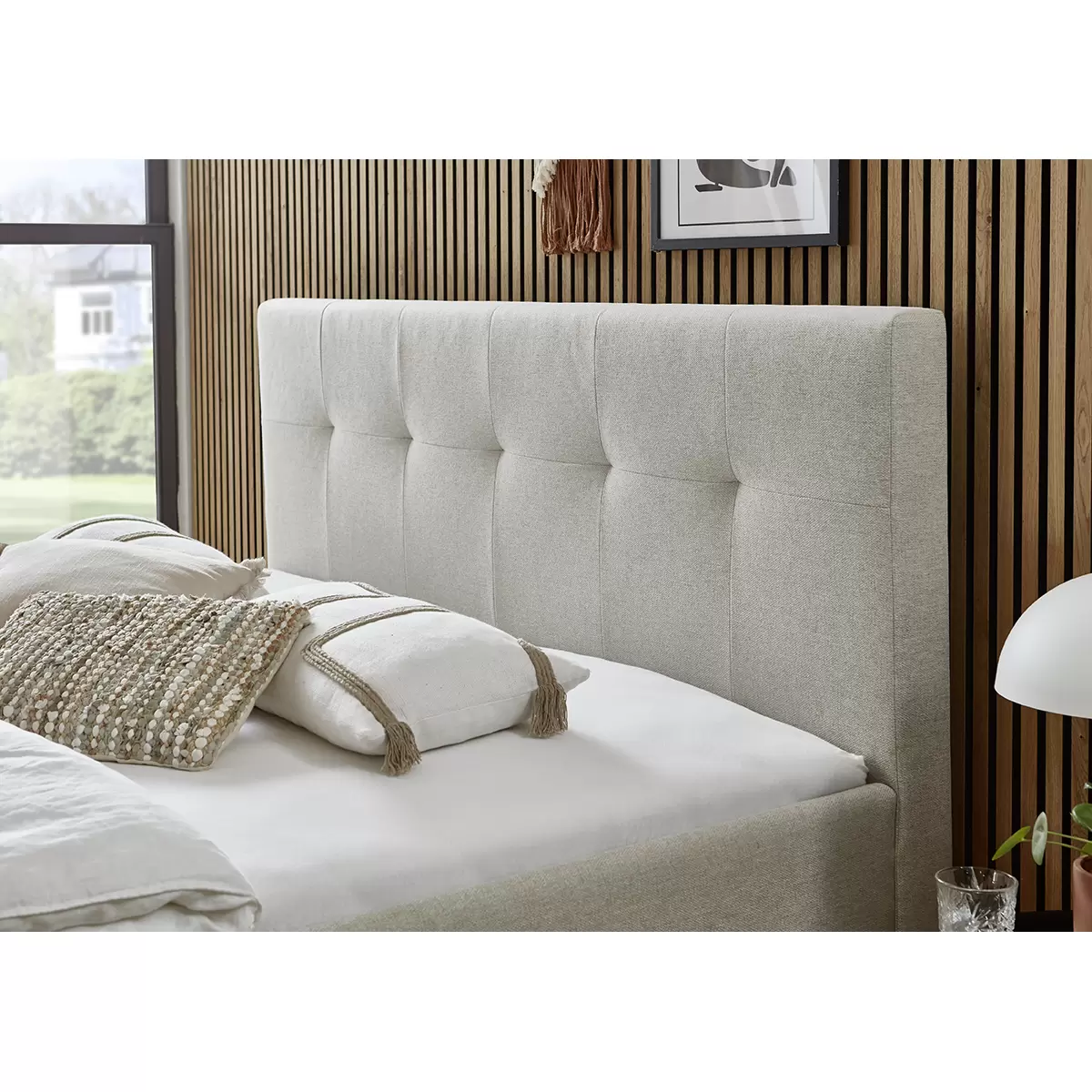 Polsterbett Catania II 180x200 Beige