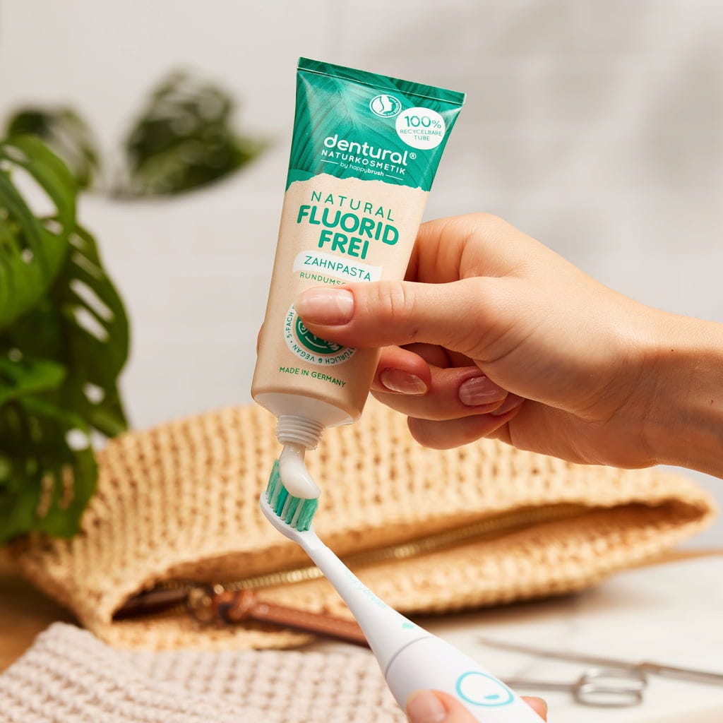 happybrush  dentural® Zahnpasta, 75 ml