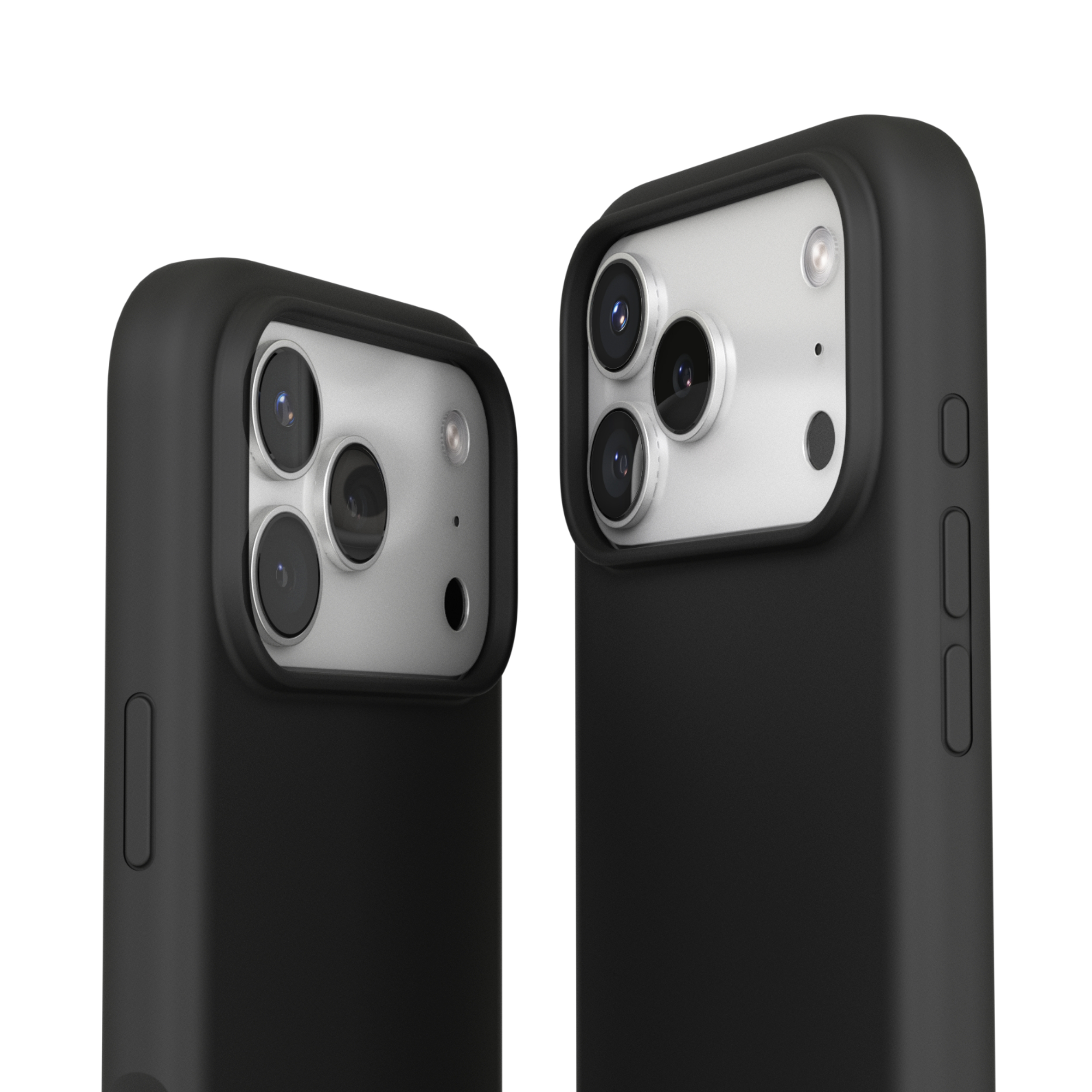 iPhone 17 Pro MagSafe Soft Silicone Hülle Case Recycled (MSC00095) - Schwarz