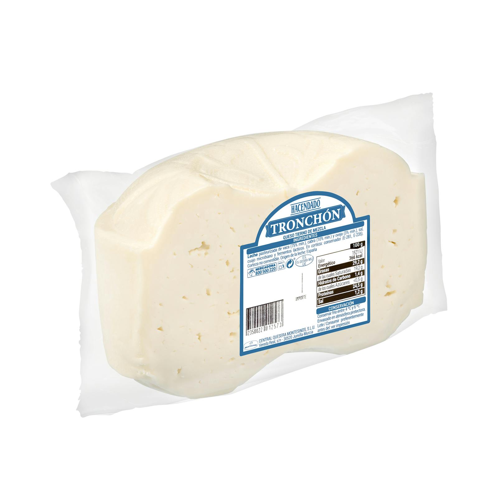 Mélange de fromages à pâte molle Tronchón Hacendado