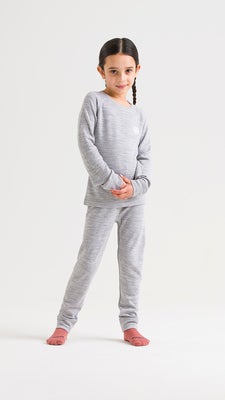Viking Soft Merino Undertrøye Merinomix, Grå/Lysegrå