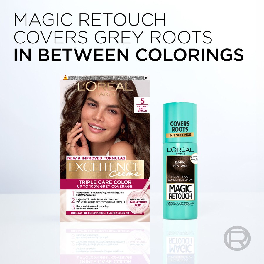L'Oréal Paris Magic Retouch Dark Brown Spray 75ml