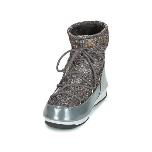 Moon Boot - MOON BOOT LOW LUREX - Gris / Argent