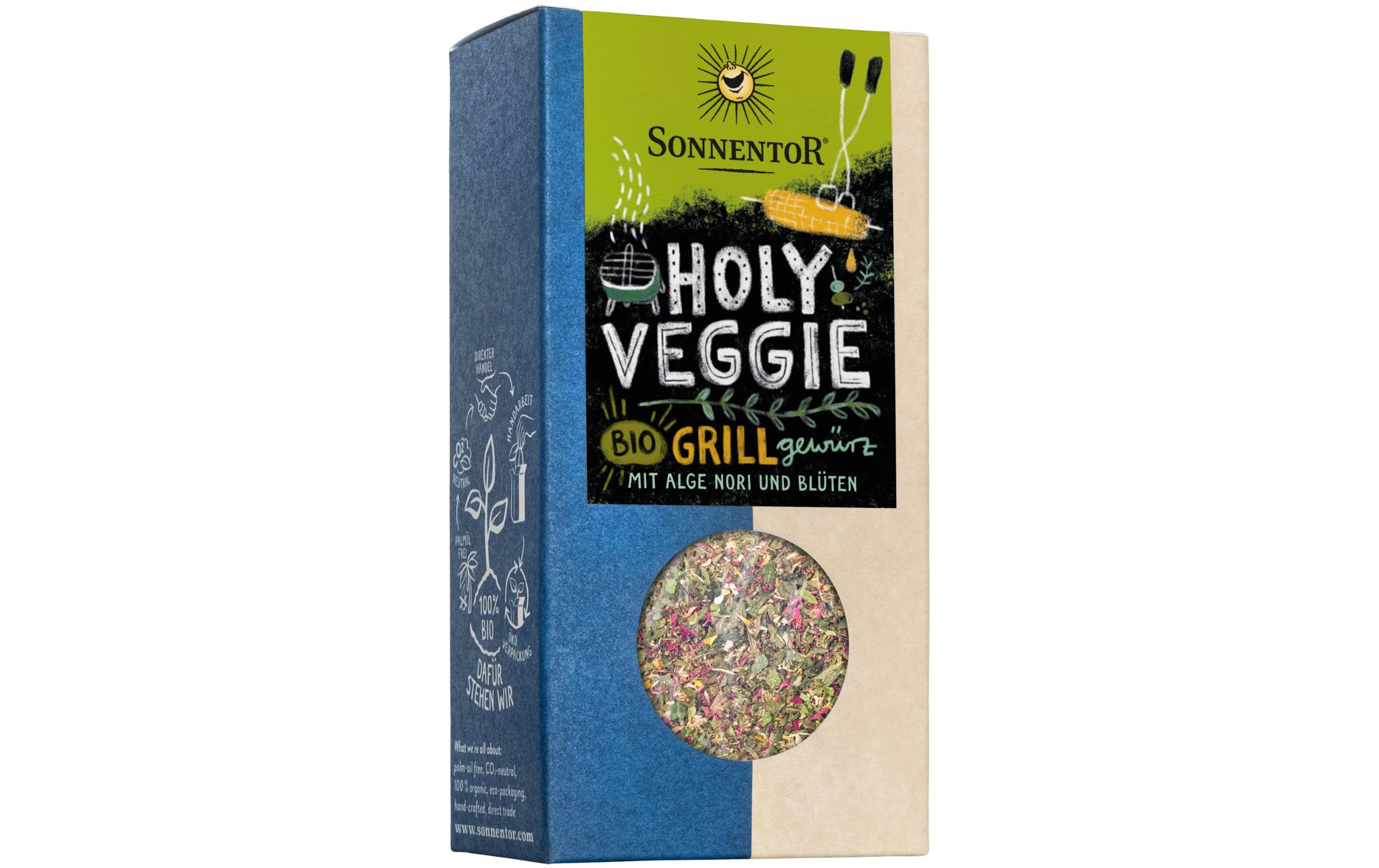 Gewürz Bio Grillgewürz Holy Veggie 30 gGrill-Gewürzzubereitung in Bio-Qualität