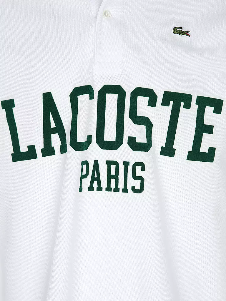 LACOSTE Poloshirt weiss