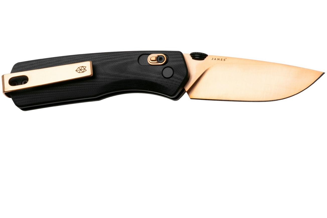 The James Brand The Carter KN108214-00 Black and Rose Gold, zakmes