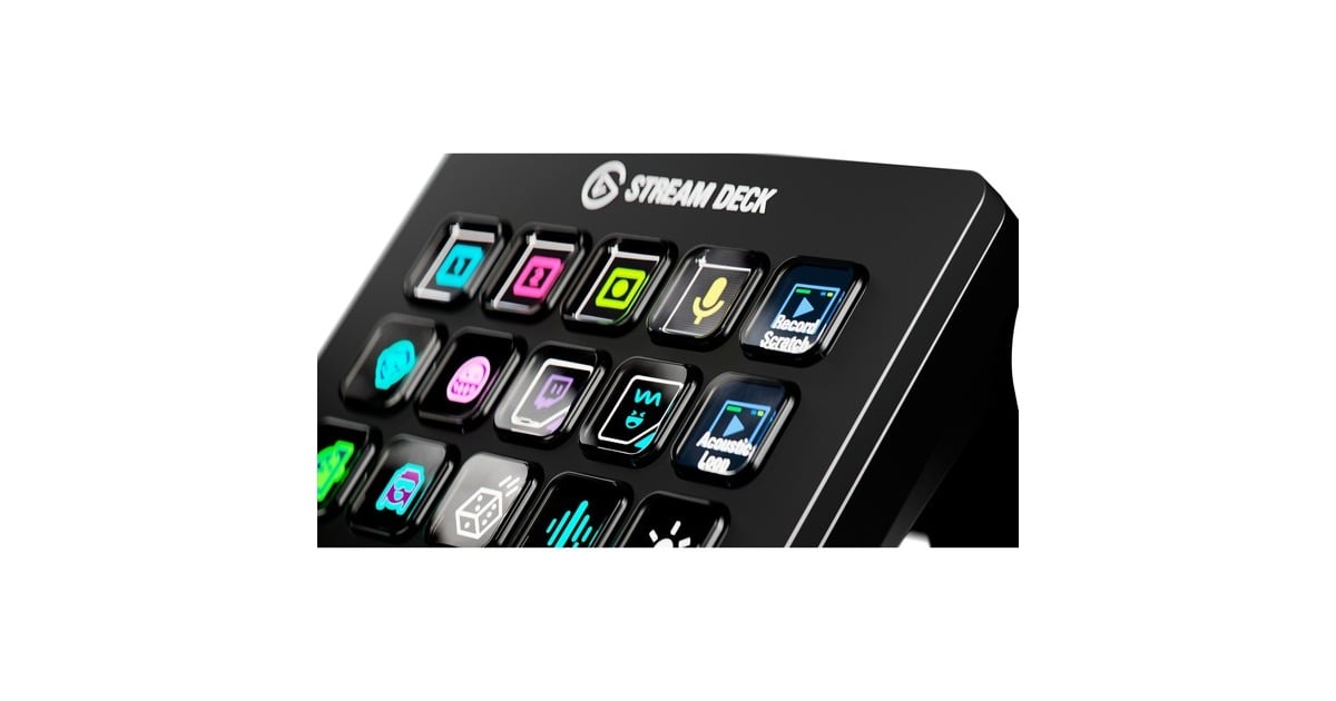 ElgatoStream Deck MK.2 keypad  (Zwart)