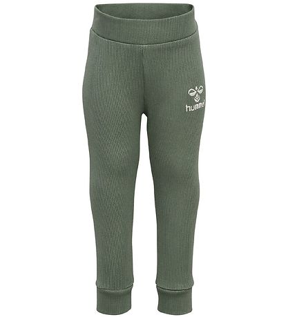 Hummel Leggings - Rib - hmlSami - Lorbeerkranz