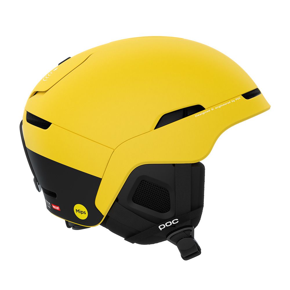 Poc OBEX BC MIPS - Casque ski aventurine yellow matt