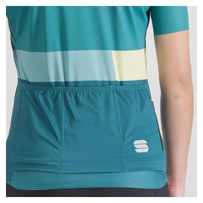 Maillot Manches Courtes Femme Sportful Snap Vert