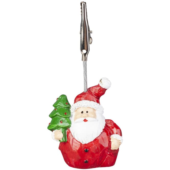 Notizhalter - Nikolaus - aus Polyresin - ca. 5,5 cm