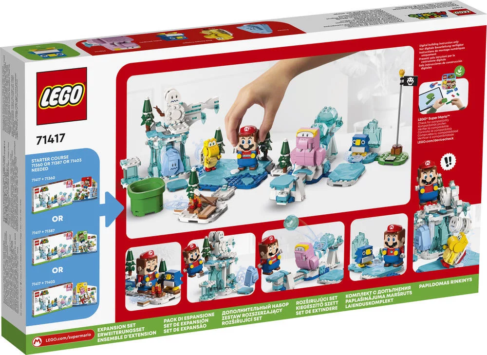 LEGO®SUPER MARIO 71417 - EXTENSION L'AVENTURE DANS LA NEIGE DE MORSINET