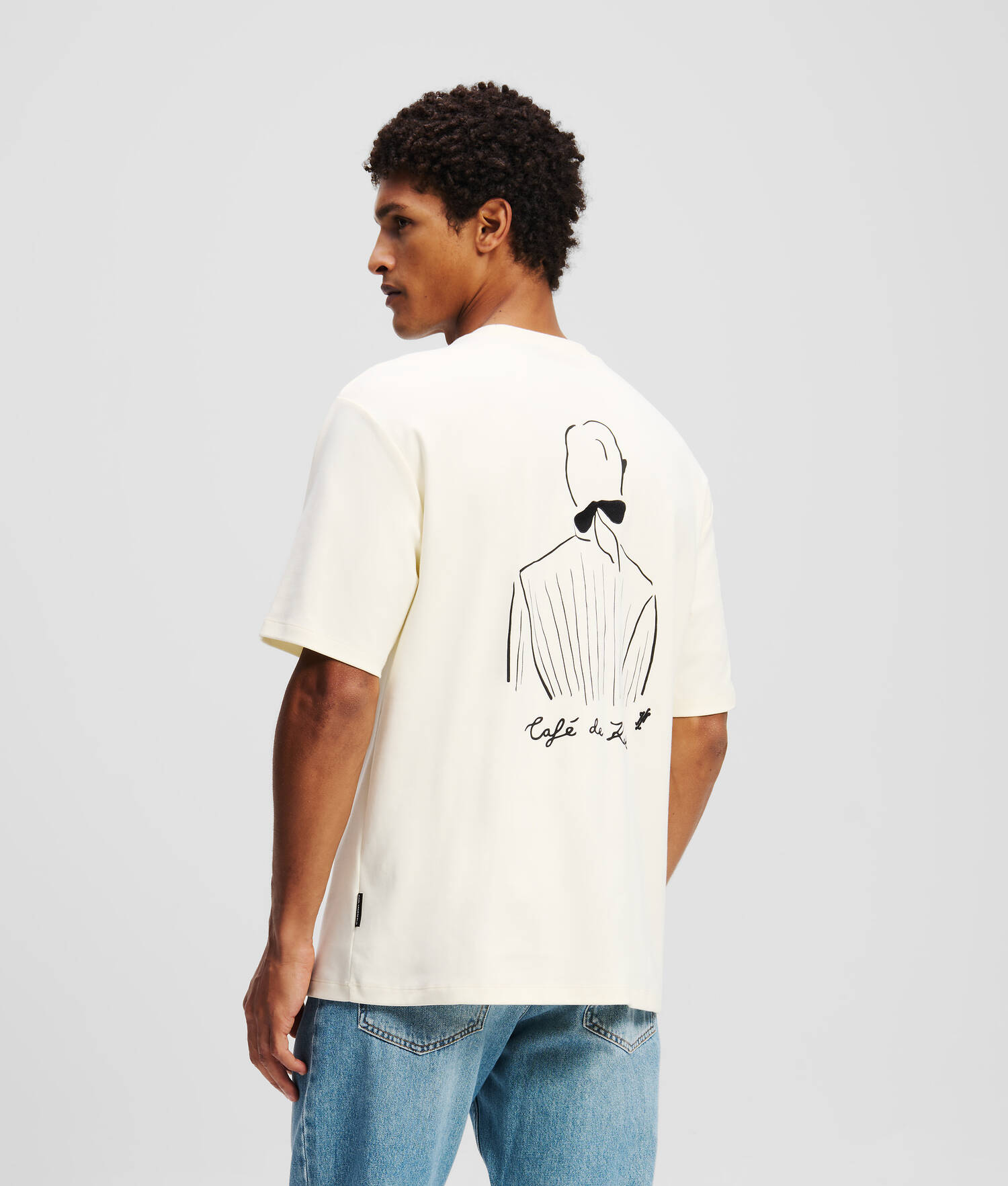 T-SHIRT KL X JORGE PARRA - Crème Cannoli