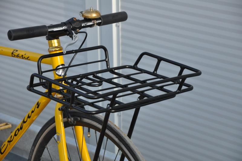 BikePartner Frontlad / Bagagebære til fronten Sort