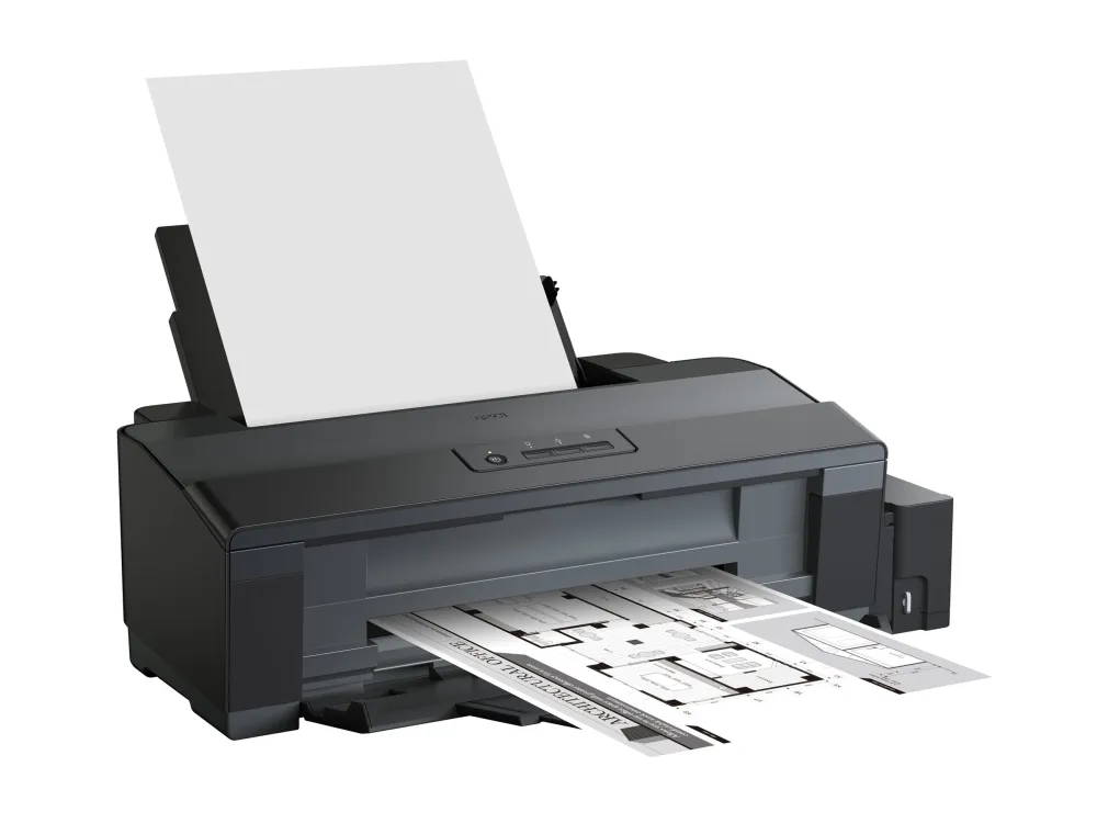 Epson EcoTank ET-14000 - Printer - farve - blækprinter - kan genopfyldes - A3 - 5760 x 1440 dpi - op til 15 spm (mono) / op til 5.5 spm (farve) - kapacitet: 100 ark - USB