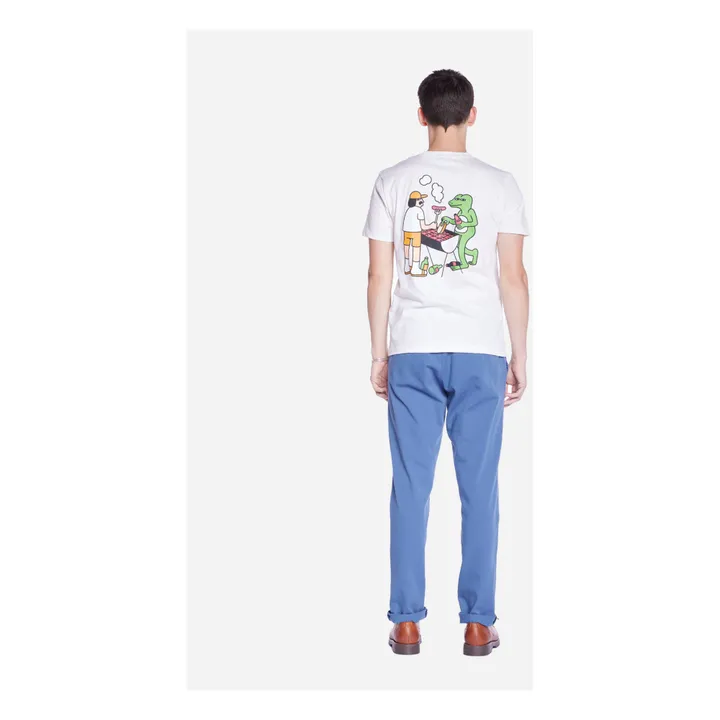 Olow T-shirt BBQ Coton Bio | Ecru