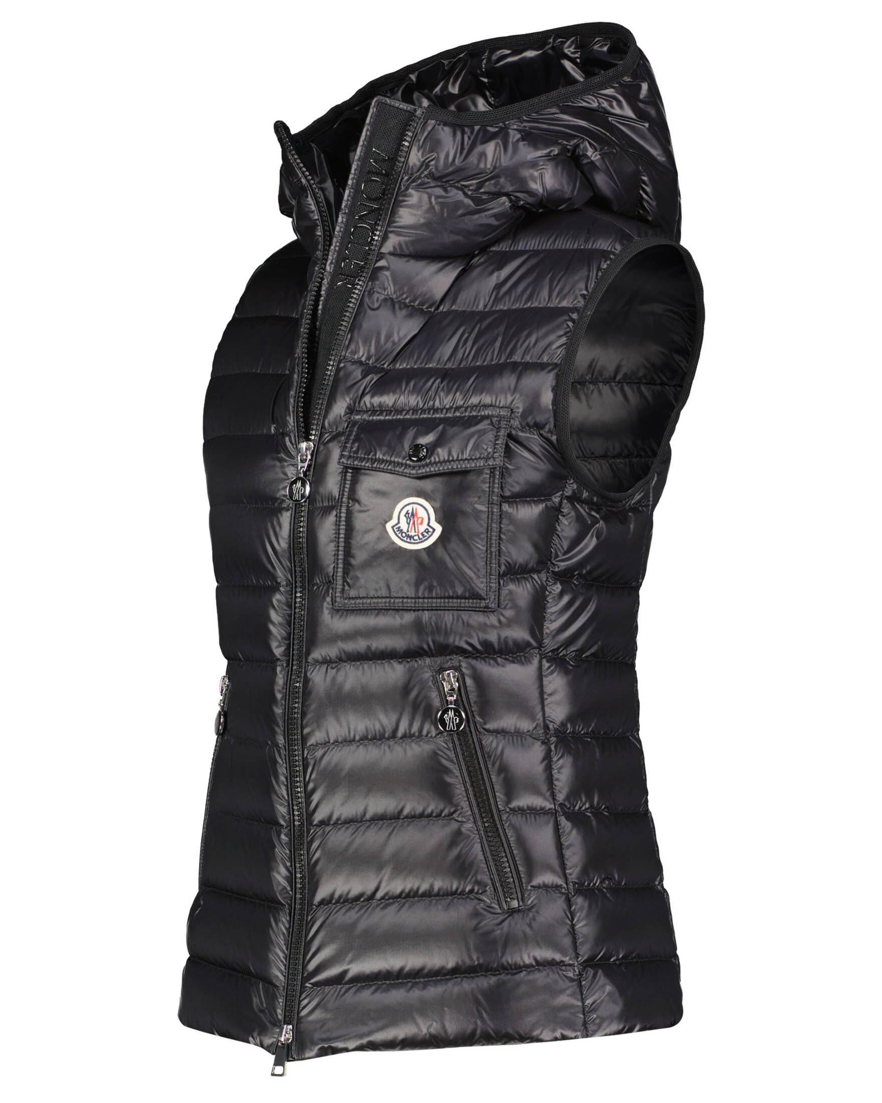 Moncler| Damen Daunenweste mit Kapuze GLYGOS