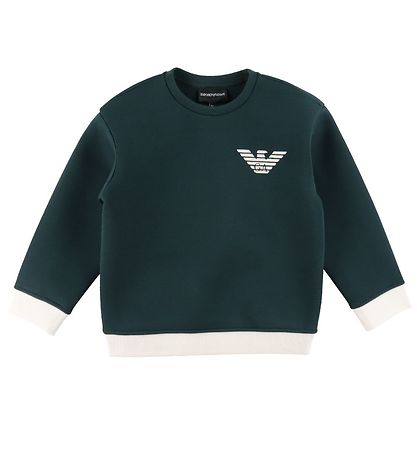 Emporio Armani Bluse - Green Gables m. Weiß