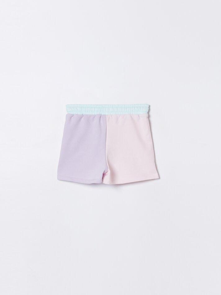 Shorts de pelúcia da Minnie Mouse ©DS. - Rosa
