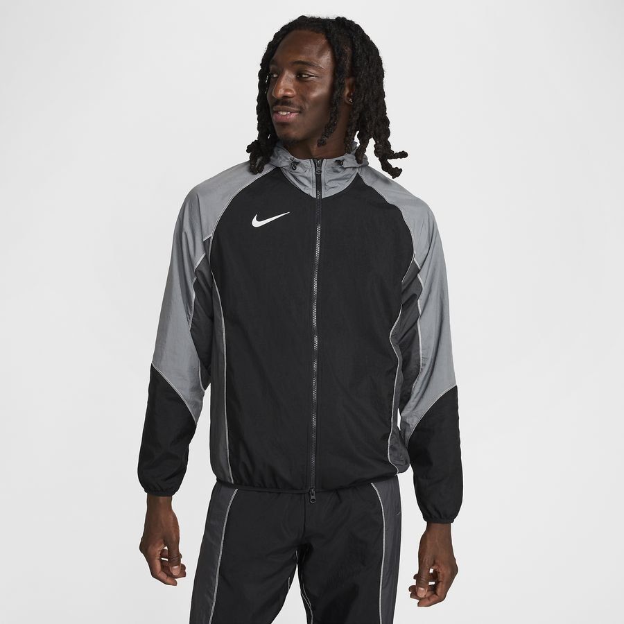 Nike Veste d'Entraînement Imperméable Strike   Woven - Noir/Gris/Gris