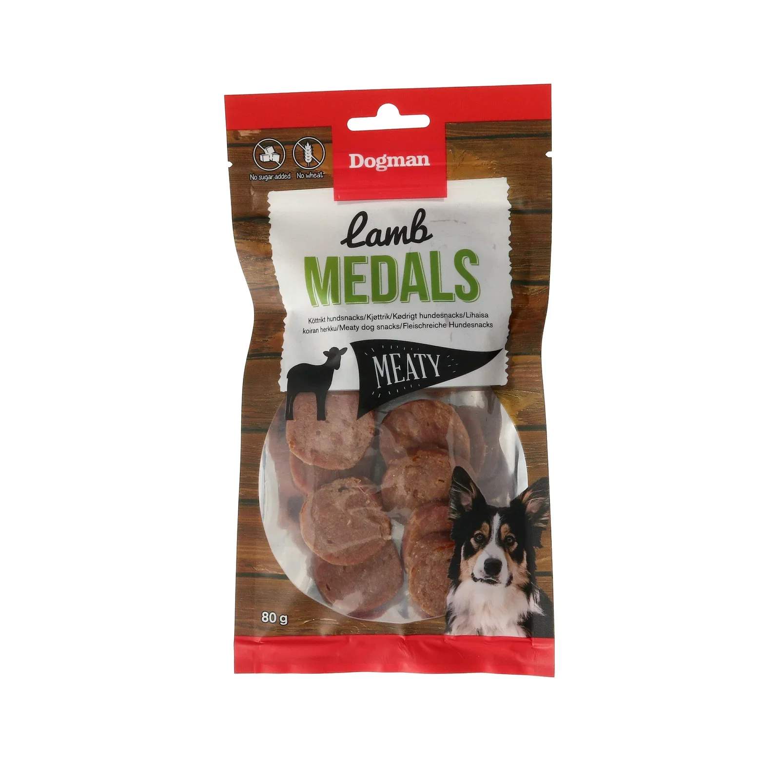 Dogman Lamb Medals, 80g